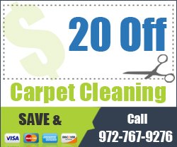 Carpet Cleaning special offers